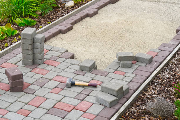 Residential Paver Driveway in Lockney, TX